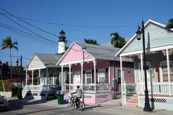 Street at Key West, Florida EUA — Fotografia de Stock