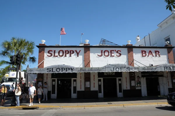 Slordig Joe's Bar in Key West, Florida toetsen Usa — Stockfoto