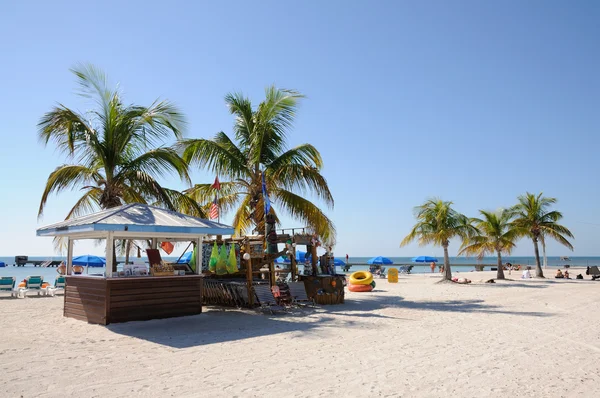 Key West Beach, Florida Keys, Usa — Stockfoto