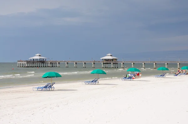 Golfo del Messico, Fort Myers Beach, Florida — Foto Stock