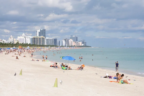 Miami südstrand, florida usa — Stockfoto