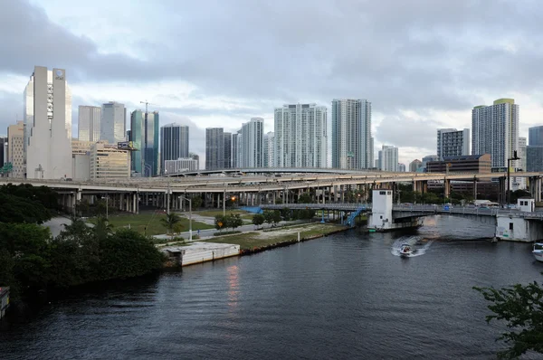 Miami River, Florida USA — Stock Photo, Image