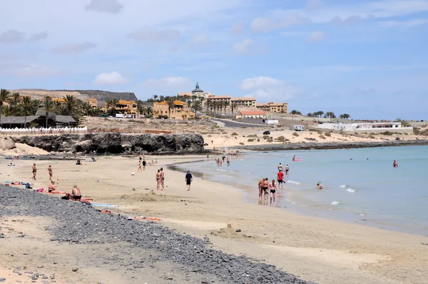 Strand in costa calma, kanarische insel fuerteventura — Stockfoto