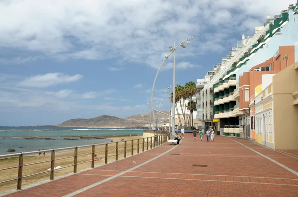 Promenade in Las Palmas de Gran Canaria — Stockfoto