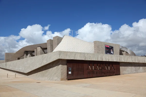 Magma - a futurisztikus Convention Center, a Las Americas, Kanári sziget Tenerife — Stock Fotó