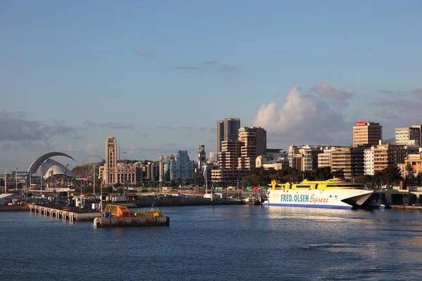 Stock image The port of Santa Cruz de Tenerife, Canary Islands