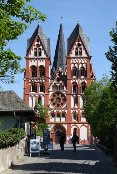 在林堡大教堂 （小林堡 dom），德国黑森州 — 图库照片