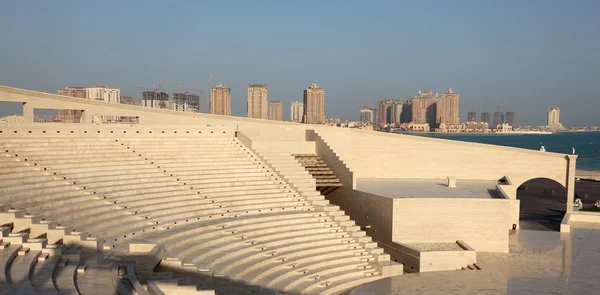 Anfiteatro en Katara pueblo cultural, Doha Qatar — Foto de Stock