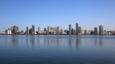 Skyline of Sharjah City, United Arab Emirates clipart