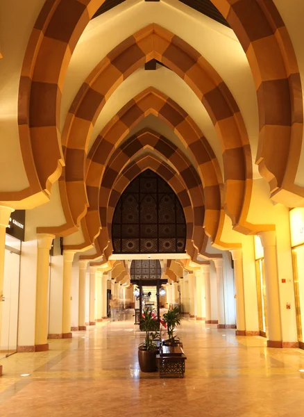 Archway at Porto Arabia in Doha, Qatar — Stok fotoğraf