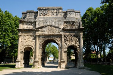 Triumphal Arch of Orange, France clipart