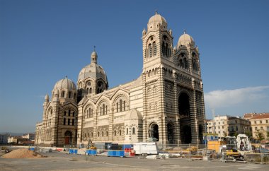 Marseille Cathedral, Roman Catholic cathedral in Marseille, southern France clipart