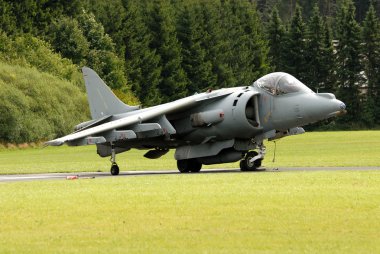 AV-8B Harrier attack aircraft clipart