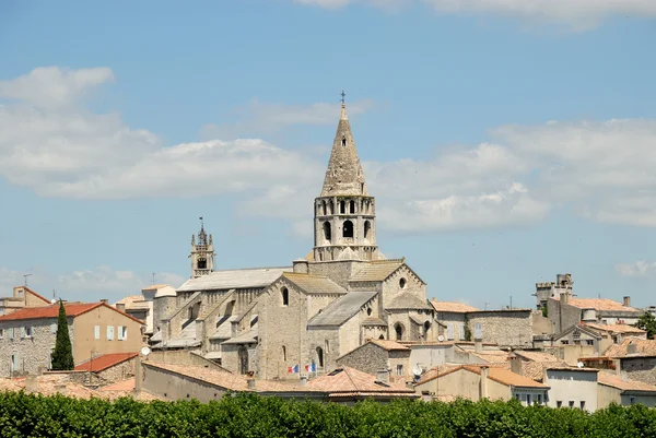 Středověké město v provence, Francie — Stock fotografie