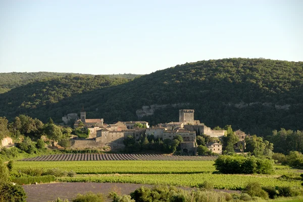 Středověká vesnice v provence, Francie — Stock fotografie