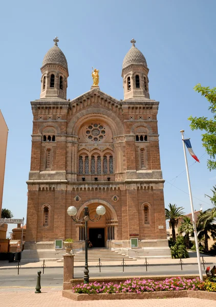 Basilique Notre Dame de la Victoire de Lepante, Saint-Raphaël, France — Photo