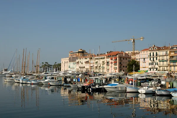 Marina in Cannes, southern France — Stock Photo, Image