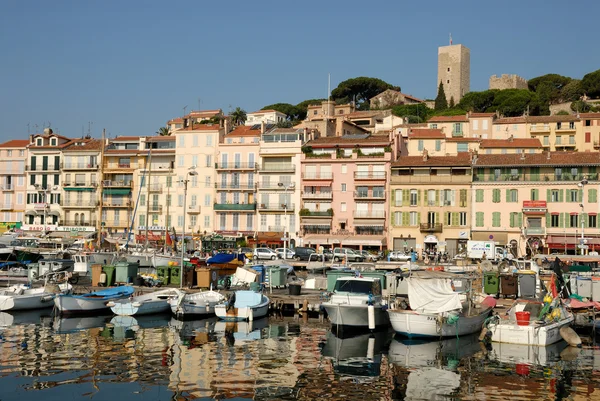 Marina in cannes, Zuid Frankrijk — Stockfoto