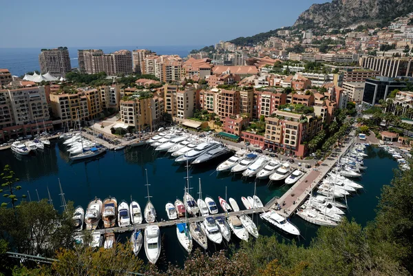Marina in Monte Carlo, Monaco — Stockfoto