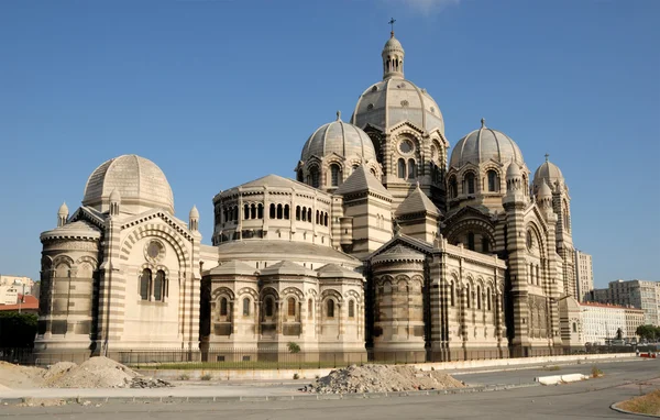 Catedral de Marsella, sur de Francia — Foto de Stock