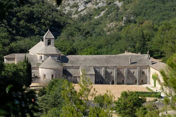 Abadia de Senanque na Provença, sul da França — Fotografia de Stock