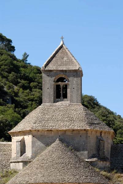 Kerk van de abdij van senanque, Zuid-Frankrijk — Stockfoto