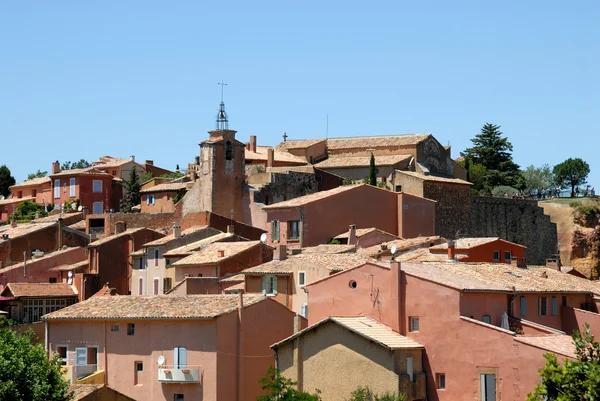 Pueblo Rosellón en la Provenza, sur de Francia —  Fotos de Stock