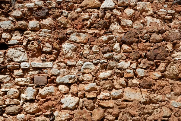 Roussillon, Provence Franciaország vörös fal — Stock Fotó