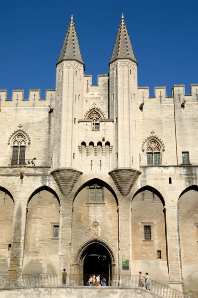 Papstpalast in Avignon, Frankreich — Stockfoto