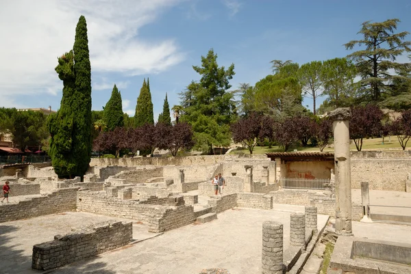 Excavaciones romanas en Vaison-la-Romaine, Francia — Foto de Stock
