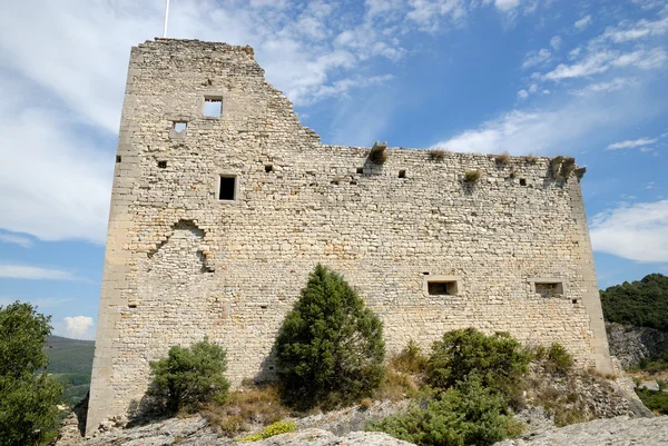 Slottet fördärvar i vaison-la-romaine, Frankrike — Stockfoto