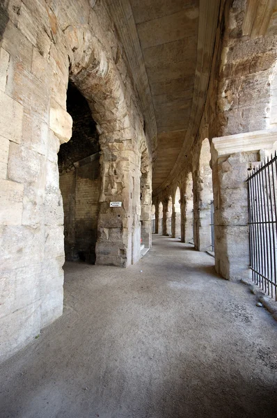 Římský amfiteátr v arles, Francie — Stock fotografie