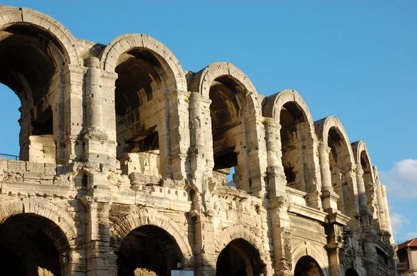 Régi római arénában Arles, Franciaország — Stock Fotó