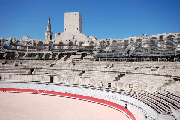 Arena romana di Arles, Francia — Foto Stock