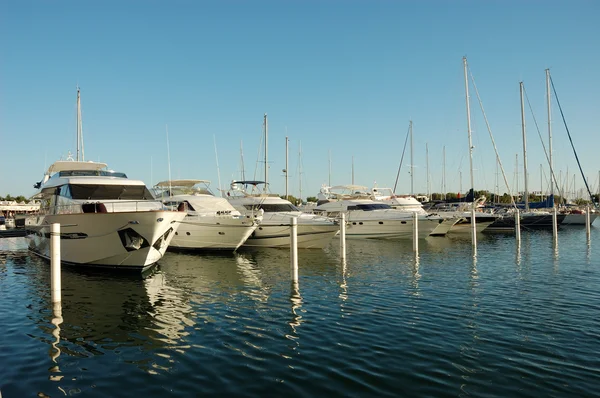 Marina in southern France — Stock Photo, Image