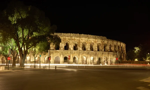 Romeinse amfitheater, nimes, Frankrijk — Stockfoto