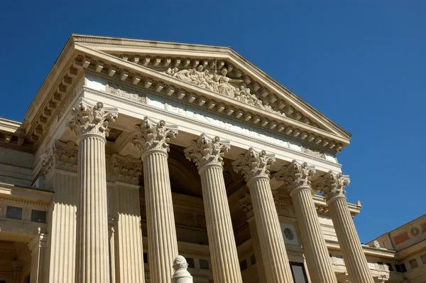 stock image Palace of Justice in Nimes, France