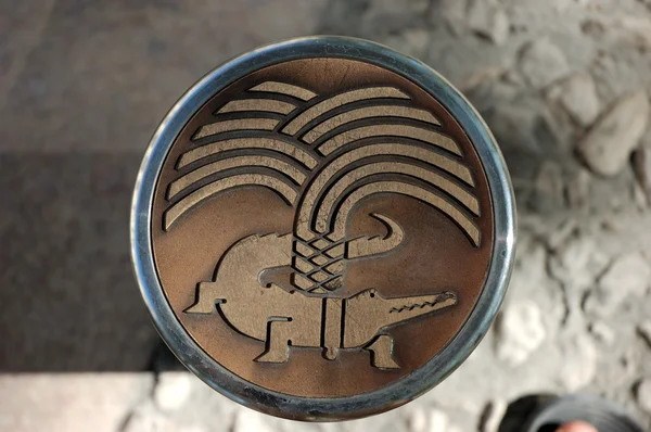 Emblema di Nimes, Francia — Foto Stock
