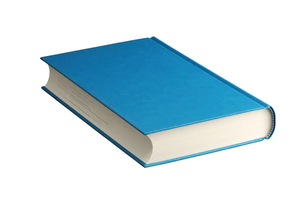 Buch isoliert auf weiß mit Clipping-Pfad — Stockfoto