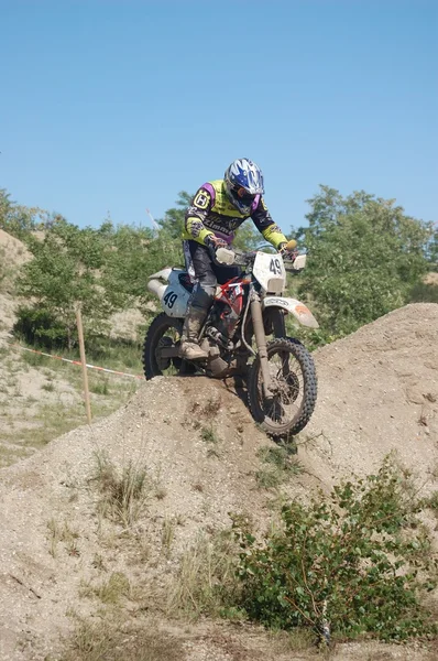 Enduro Motocross Wettbewerb — Stockfoto