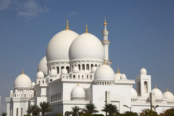 Sjeik Zayed moskee in Abu Dhabi — Stockfoto