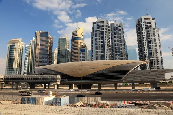 Dubai Yat Limanı metro istasyonu — Stok fotoğraf
