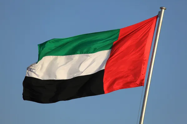 アラブ首長国連邦の国旗 — ストック写真