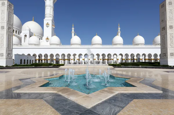 Sheikh Zayeds moské i Abu Dhabi — Stockfoto