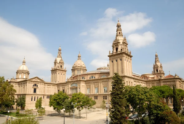 Museo Nacional Catalán de Arte en Barcelona, España — Foto de Stock