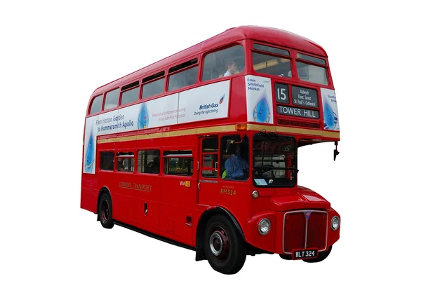 Klassischer Londoner Bus — Stockfoto