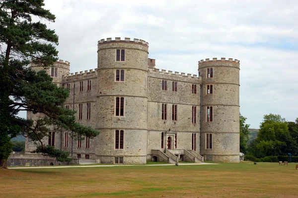 Lulworth hradě v Anglii — Stock fotografie