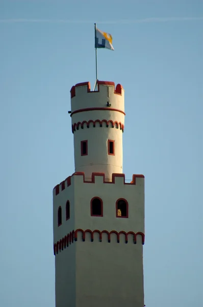 Věž hradu marksburg, braubach Německo — Stock fotografie