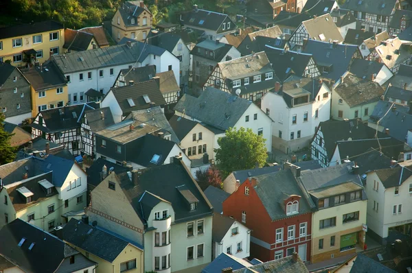 Vista aérea de una ciudad alemana — Foto de Stock