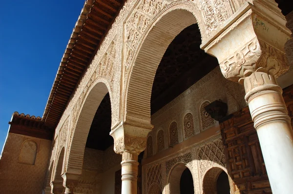 Pałac Alhambra w Granadzie, Hiszpania — Zdjęcie stockowe